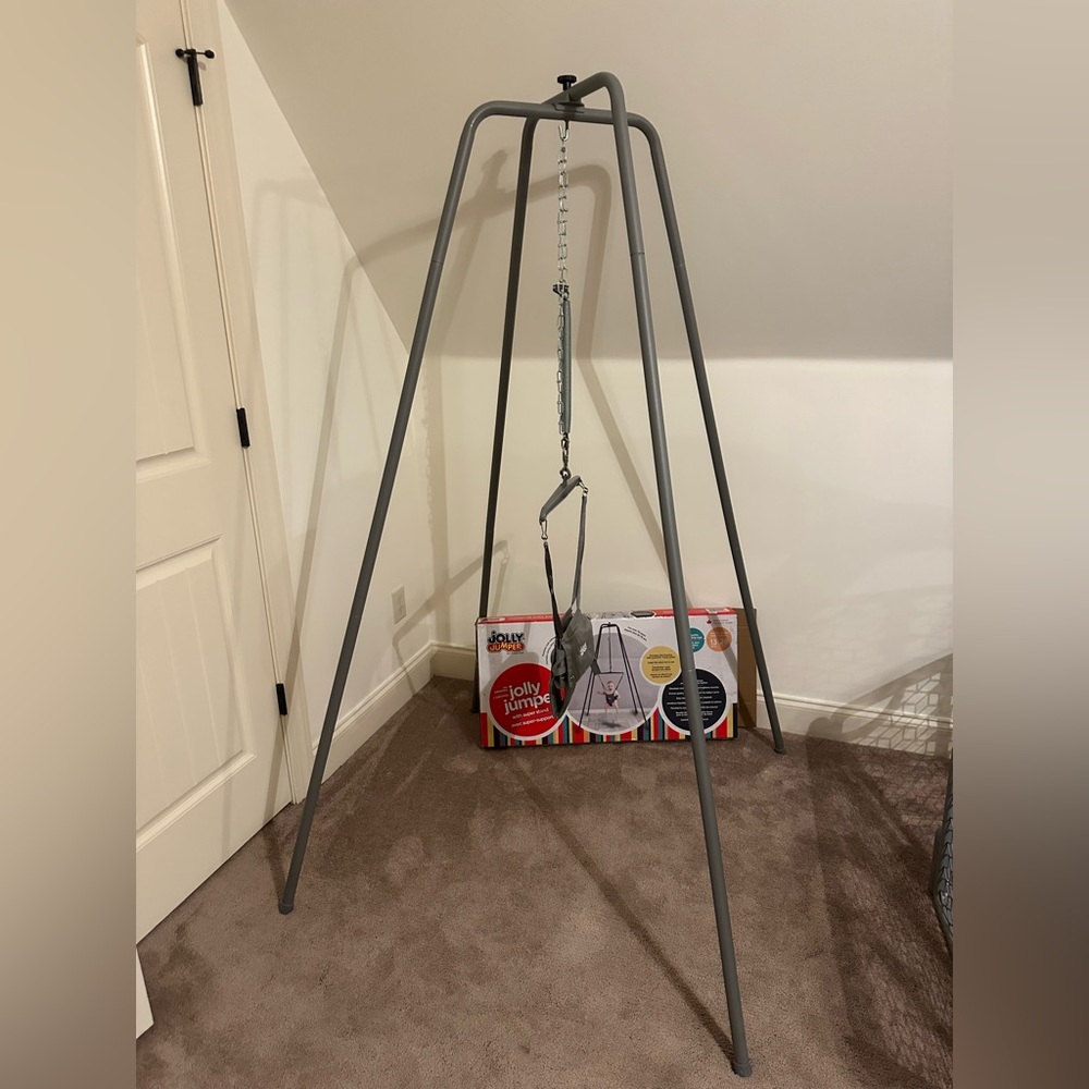 Jolly Jumper - The Original Baby Exerciser with Super Stand for Active Babies